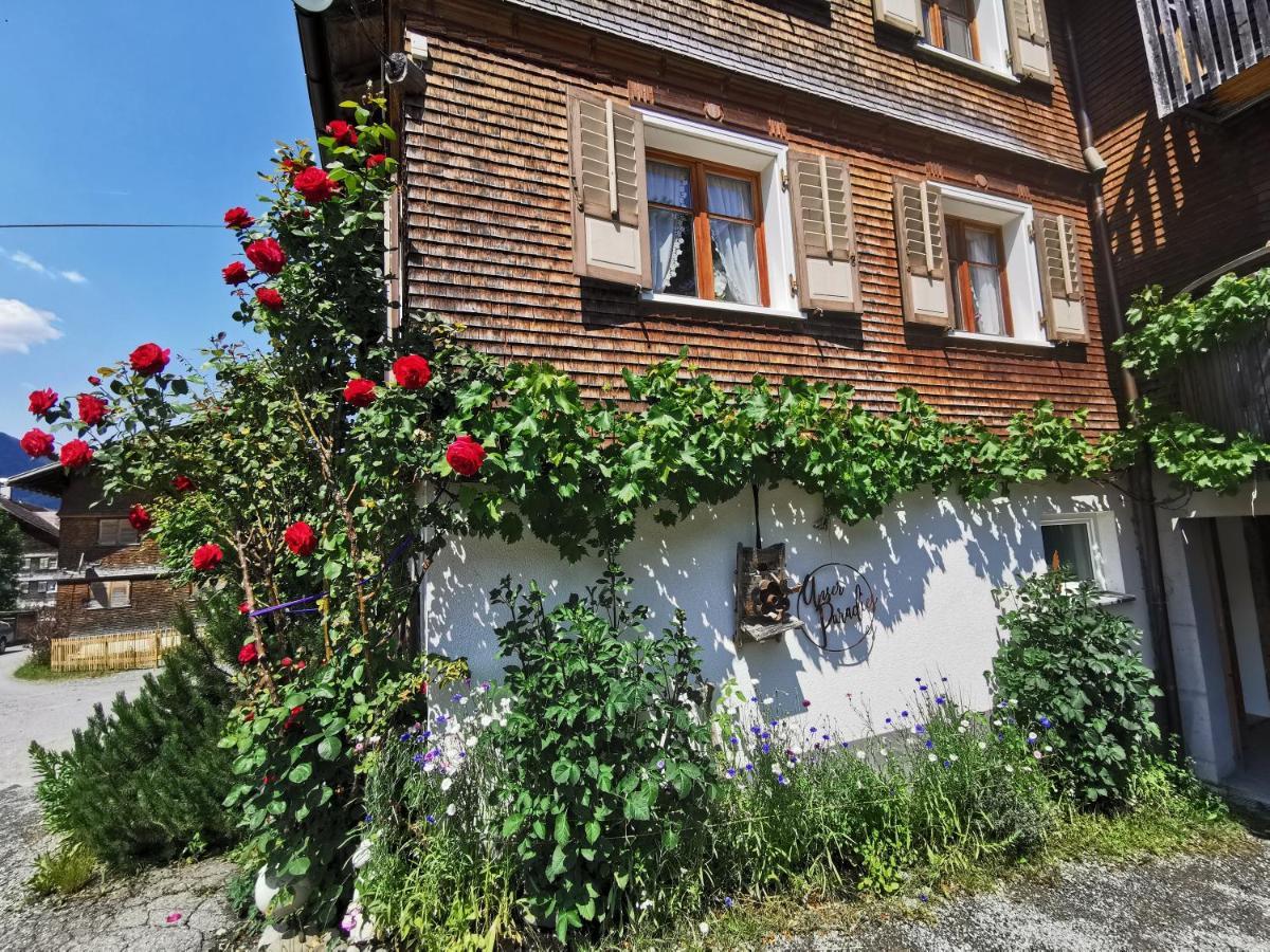 Ferienwohnung An Der Alten Saege Bezau Exteriör bild