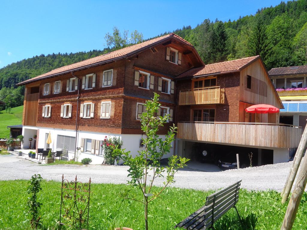 Ferienwohnung An Der Alten Saege Bezau Exteriör bild